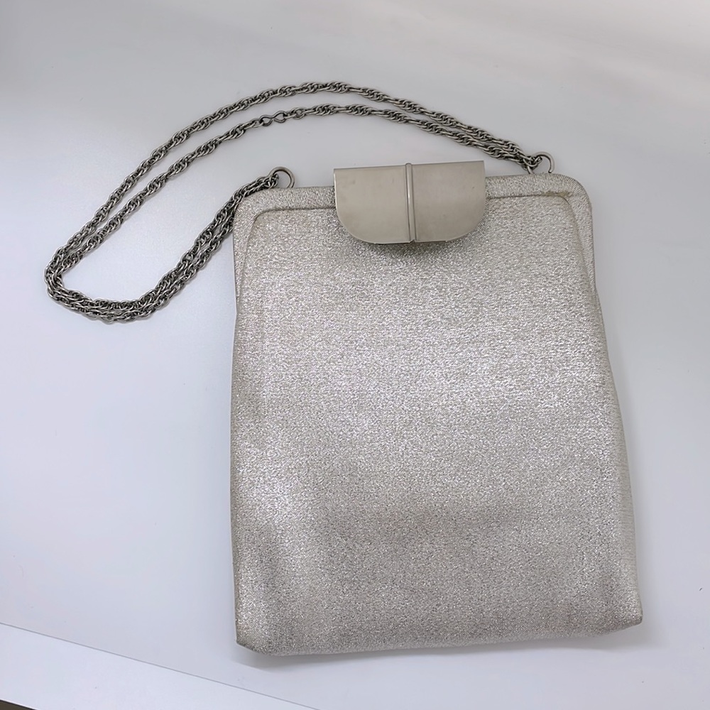 Silver Evening Bag